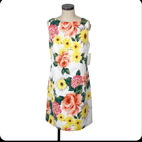Eliza J Floral Dress Size 2 - Picture 2 of 12